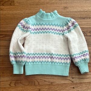 Janie and Jack Fair Isle Sweater Set